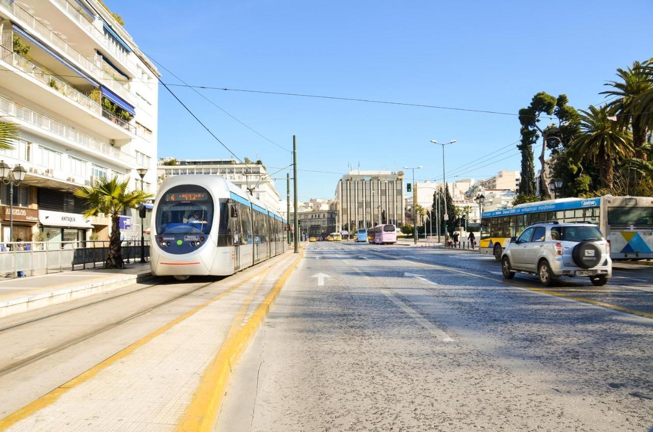 Athens Stylish Studio In Front Of Syntagma Metro Stop For 2 Dış mekan fotoğraf